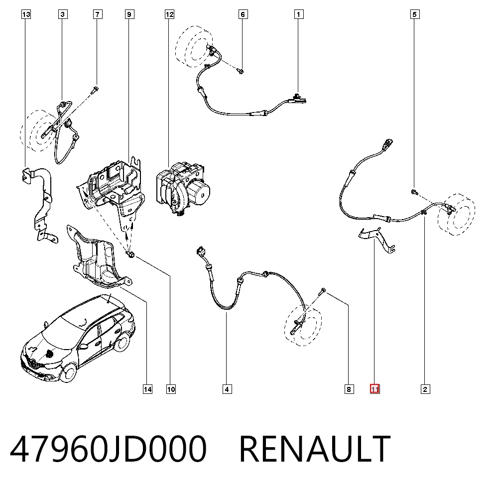 47960JD000 Renault (RVI)