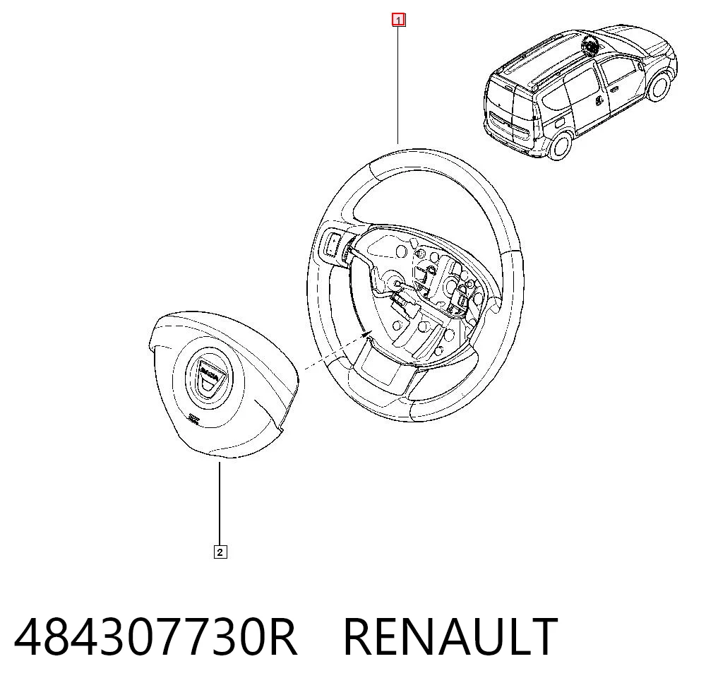 484307730R Renault (RVI)