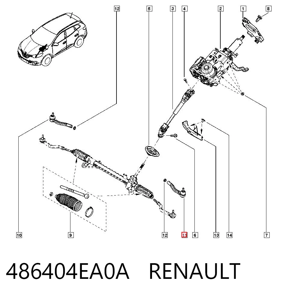 486404EA0A Renault (RVI)