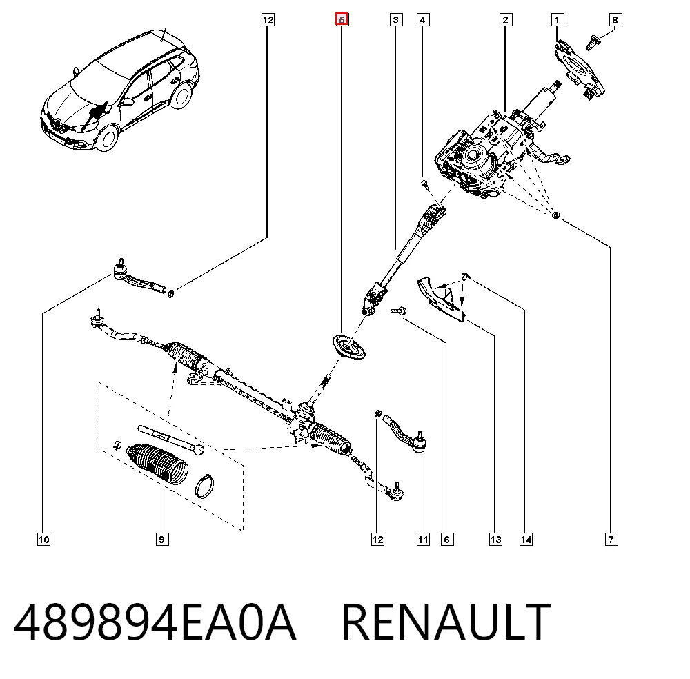 489894EA0A Renault (RVI)