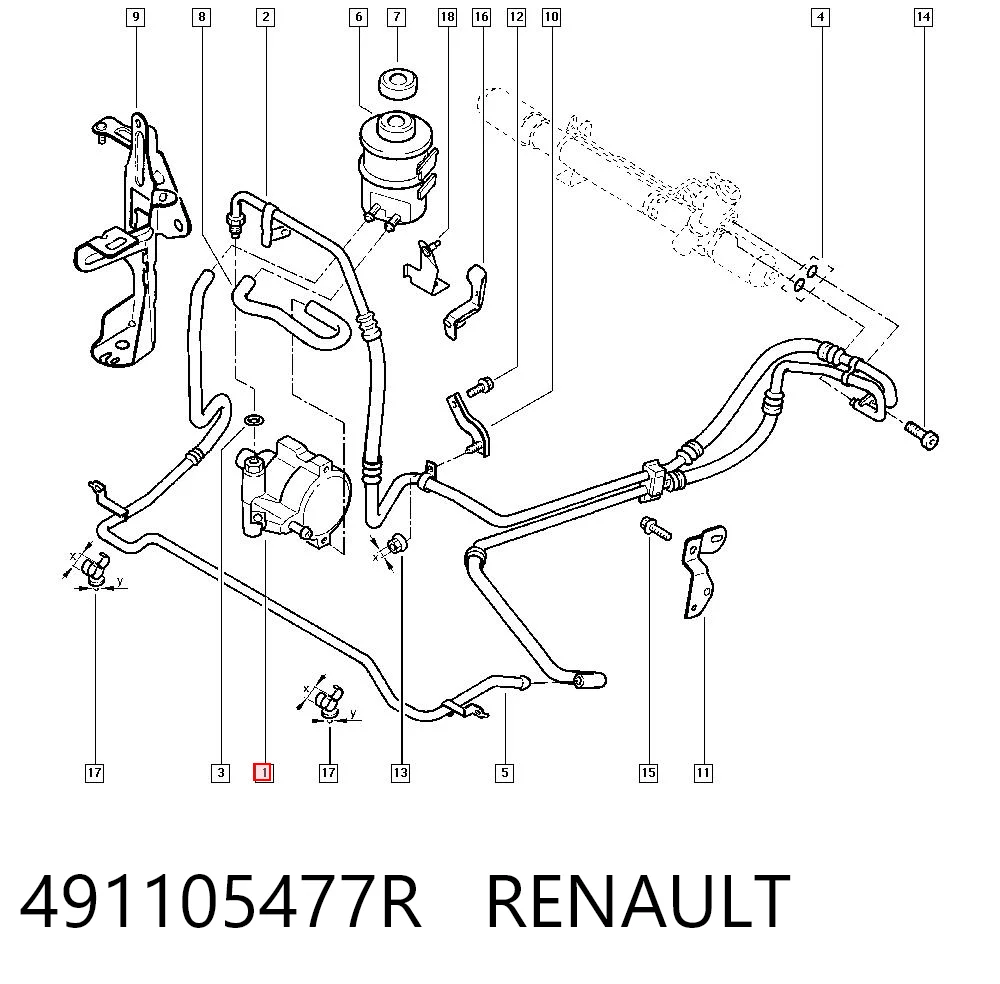 491105477R Renault (RVI)