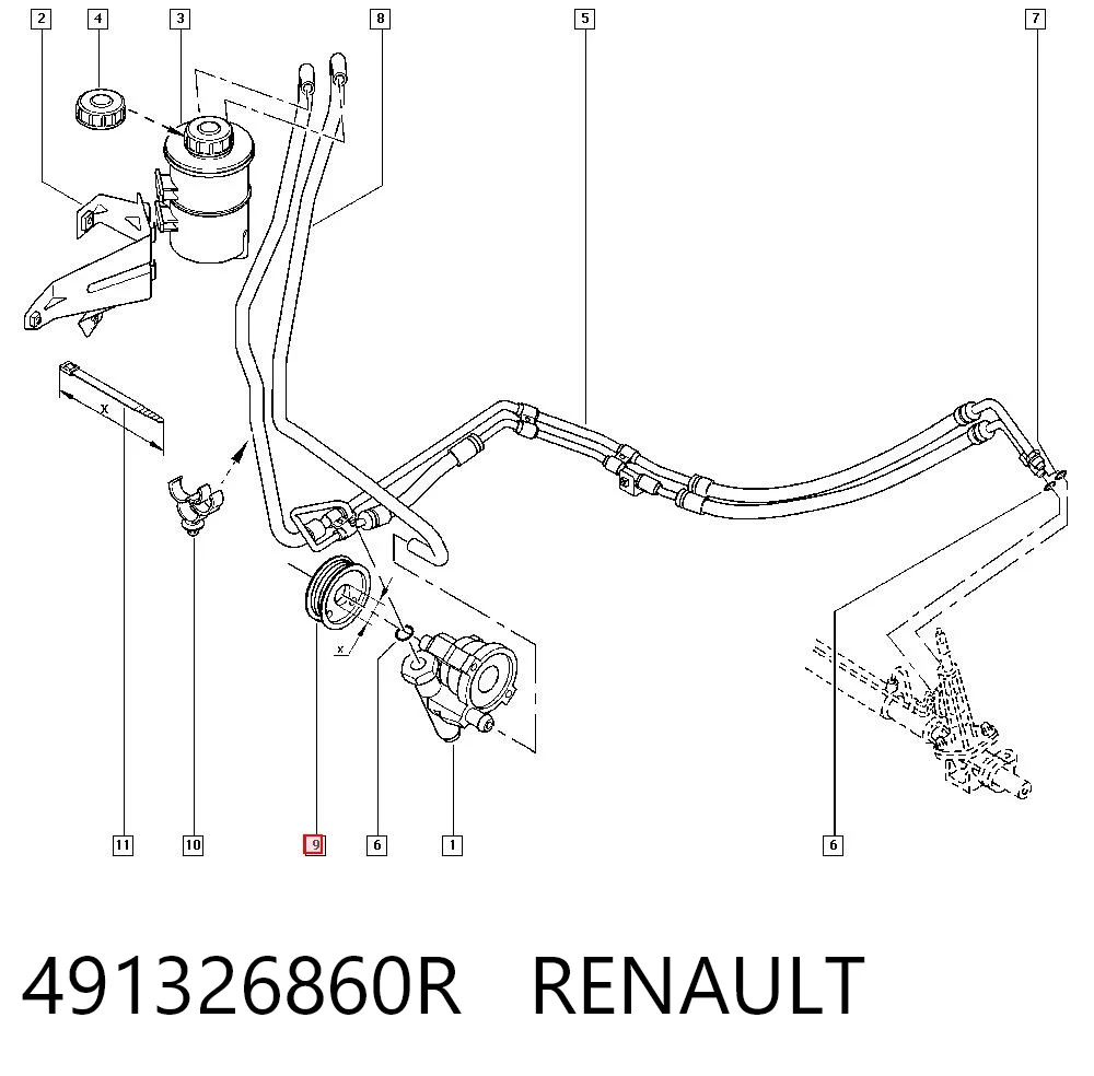 491326860R Renault (RVI)