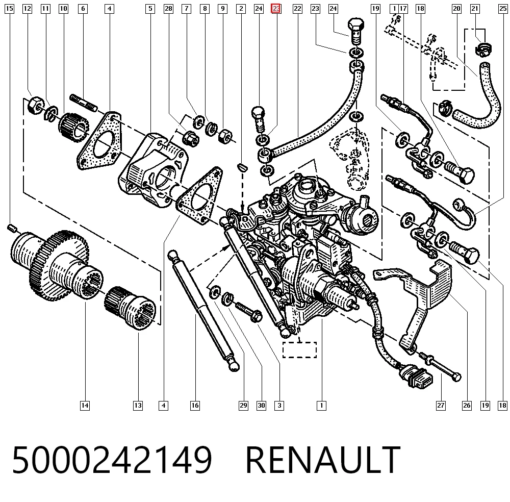 Anel de vedação, universal Fiat/Alfa/Lancia 9009404