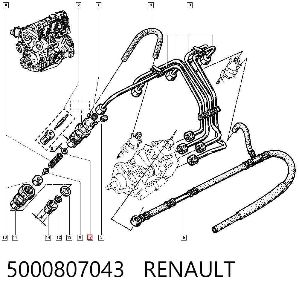 5000807043 Renault (RVI)