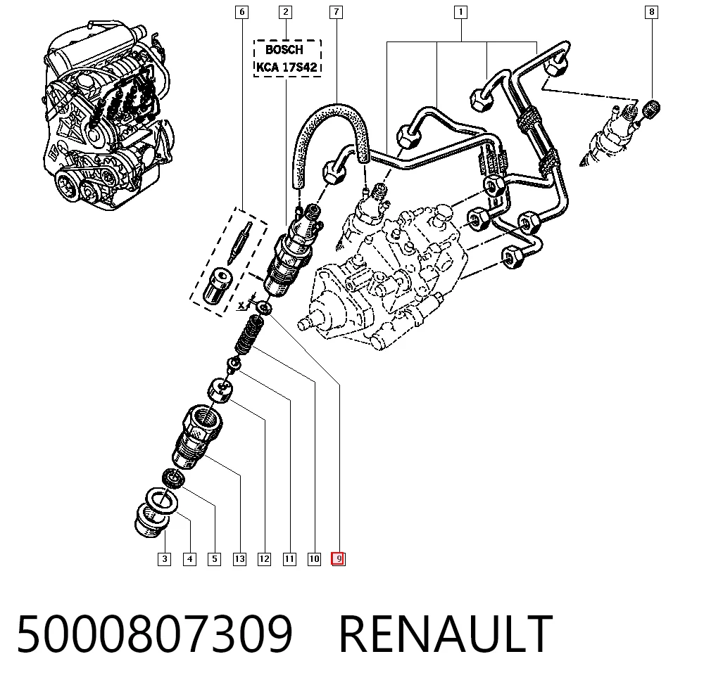 5000807309 Renault (RVI)