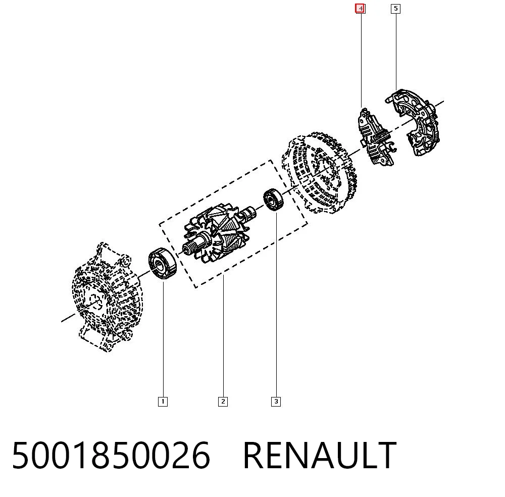 5001850026 Renault (RVI)