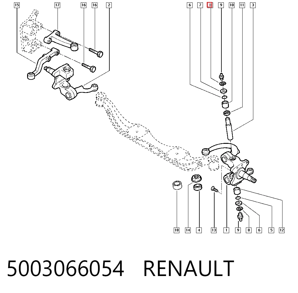 5003066054 Renault (RVI)