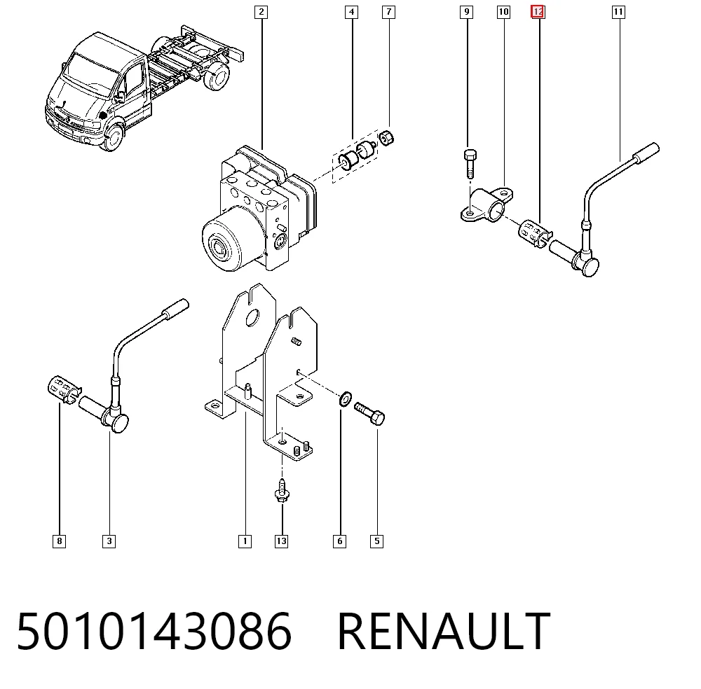 5010143086 Renault (RVI)