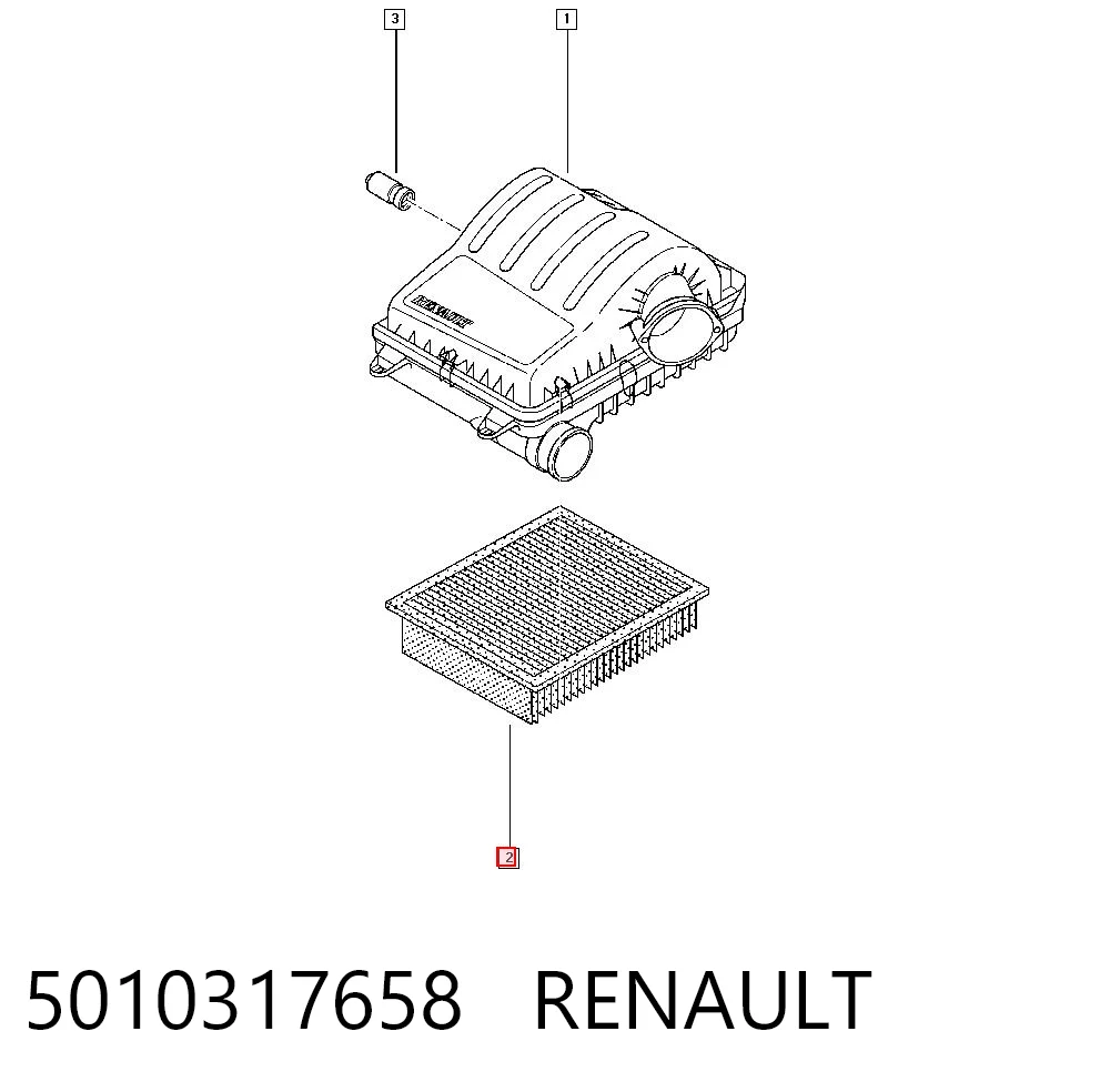 5010317658 Renault (RVI)