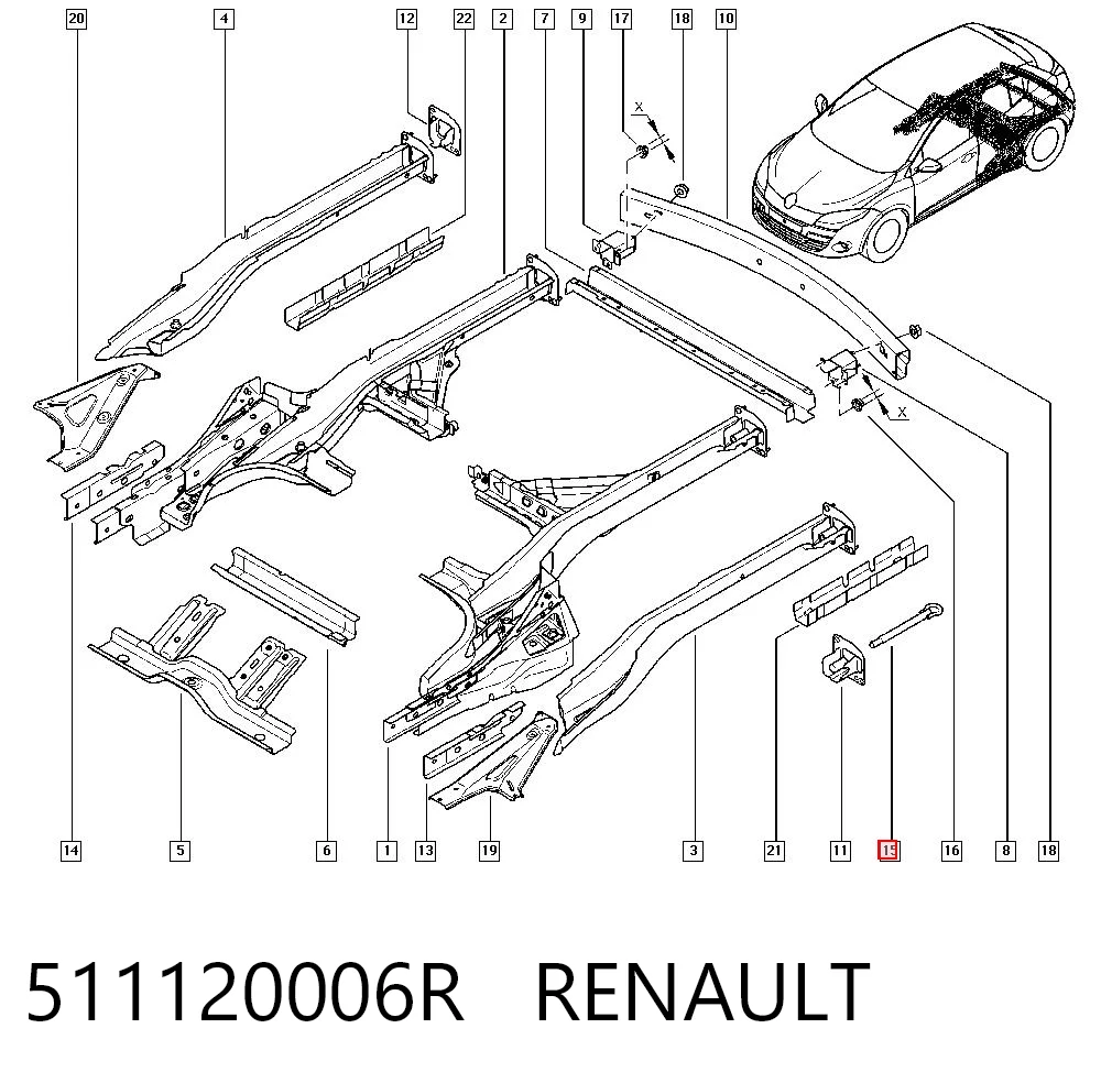 Gancho de reboque Renault Scenic III JZ0, JZ1 ao melhor preço