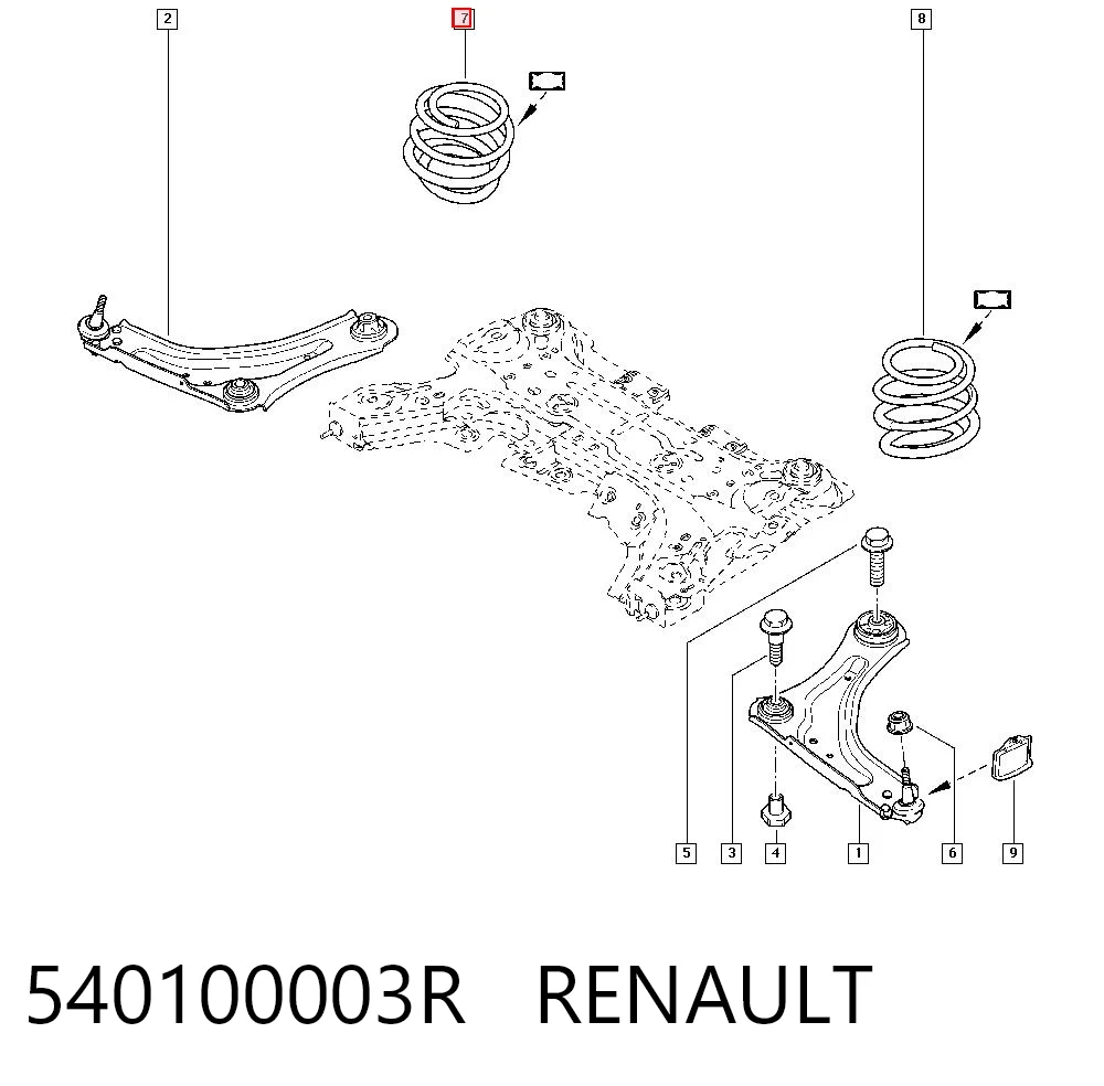 540100003R Renault (RVI)