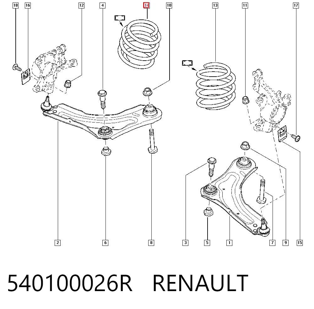540100026R Renault (RVI)