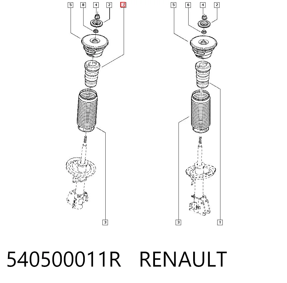 540500011R Renault (RVI)