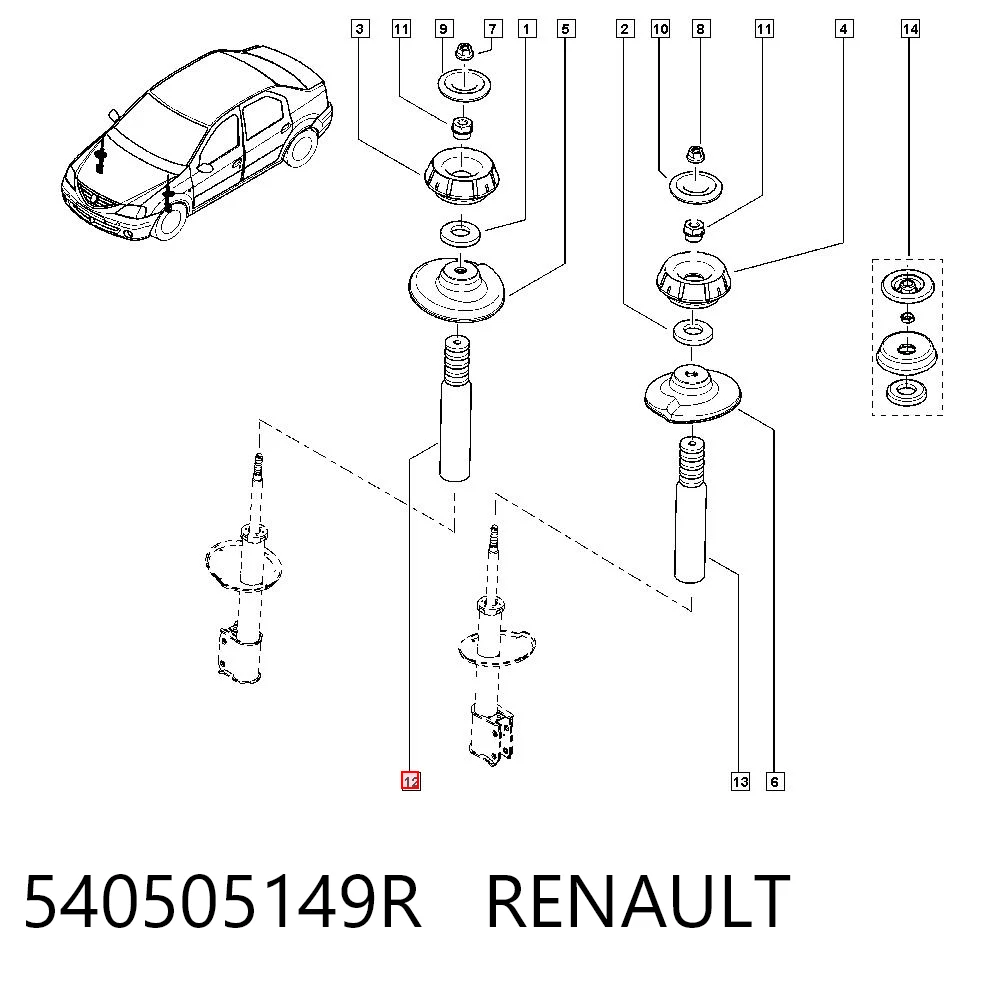 540505149R Renault (RVI)