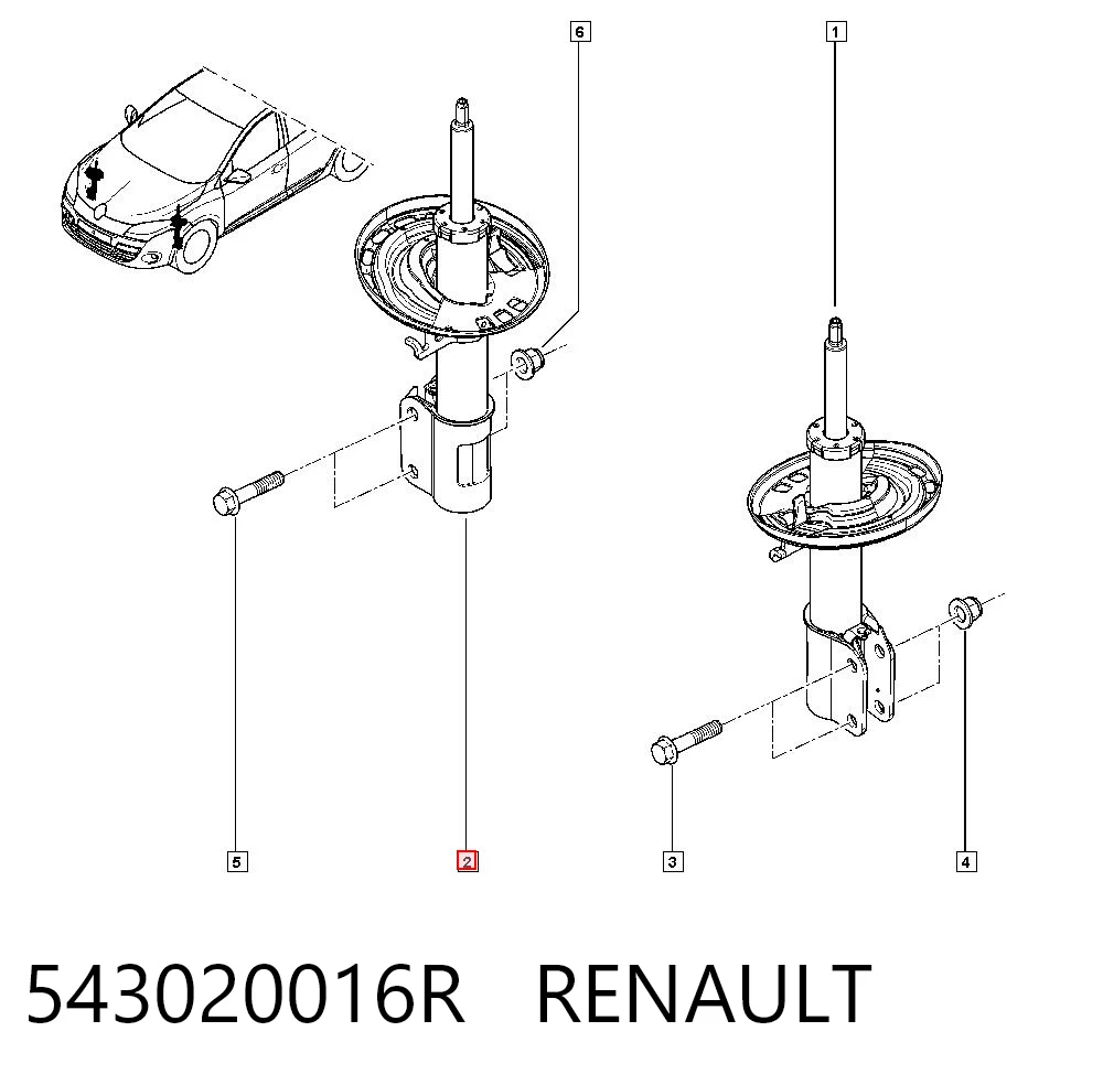 543020016R Renault (RVI)