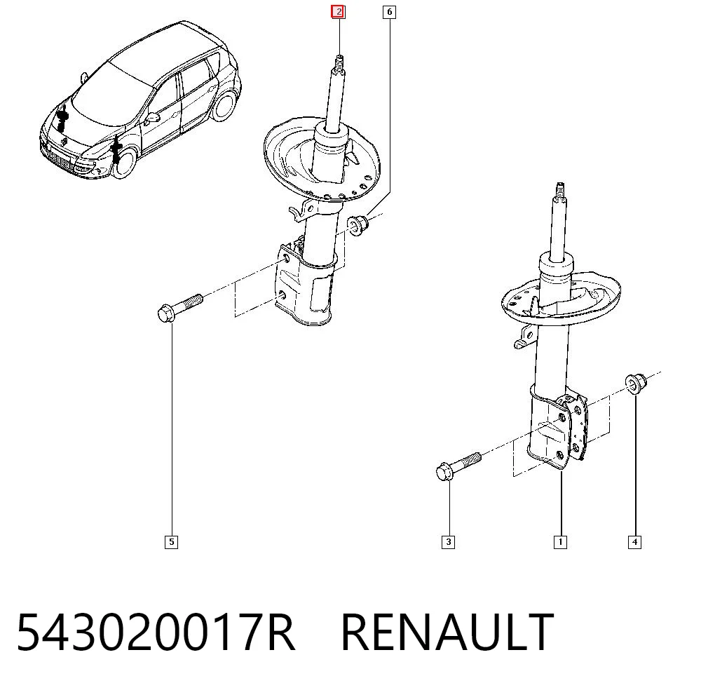 543020017R Renault (RVI)