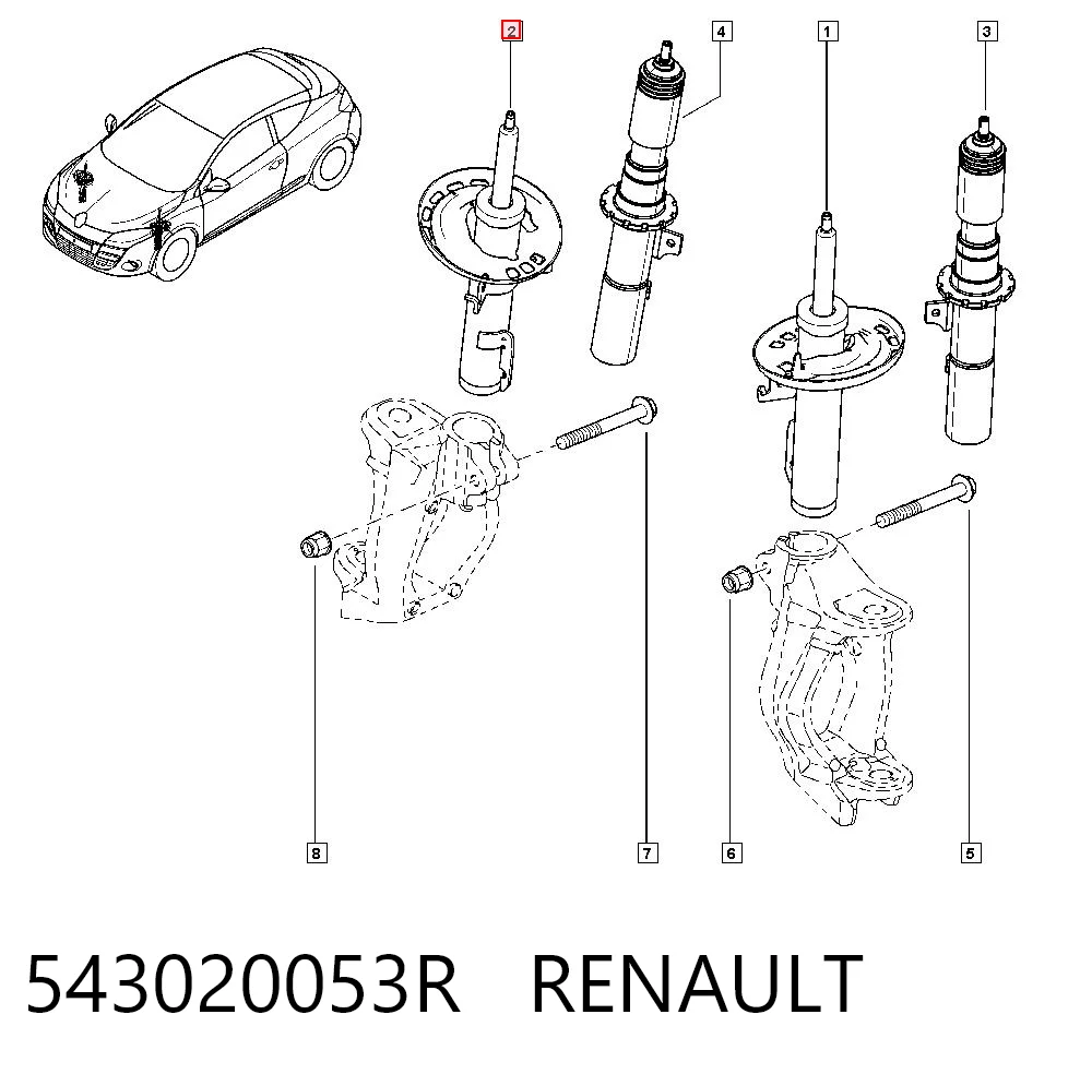 543020053R Renault (RVI)