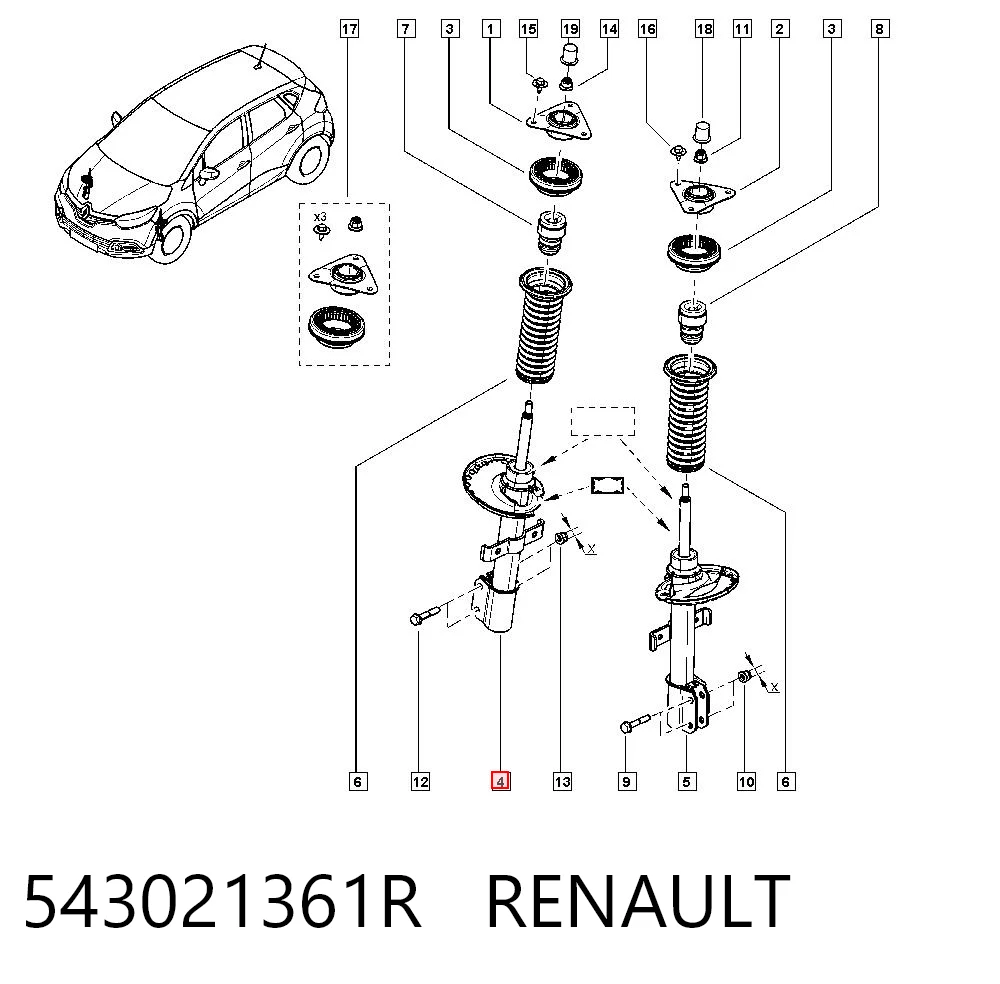 543021361R Renault (RVI)