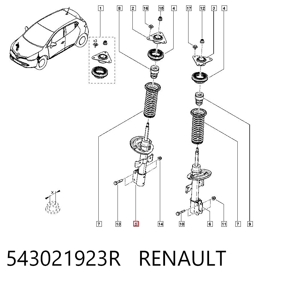 543021923R Renault (RVI)