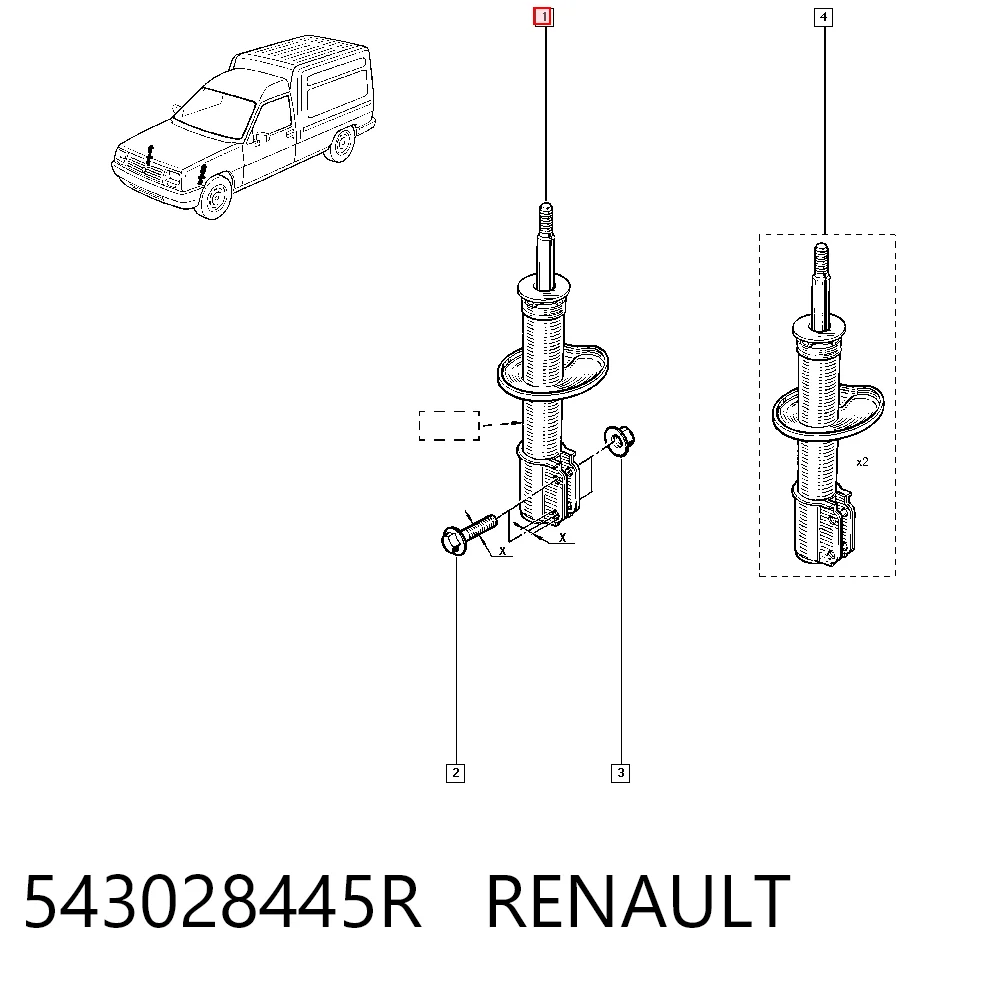 Compre 311015 Sachs Amortecedor dianteiro
