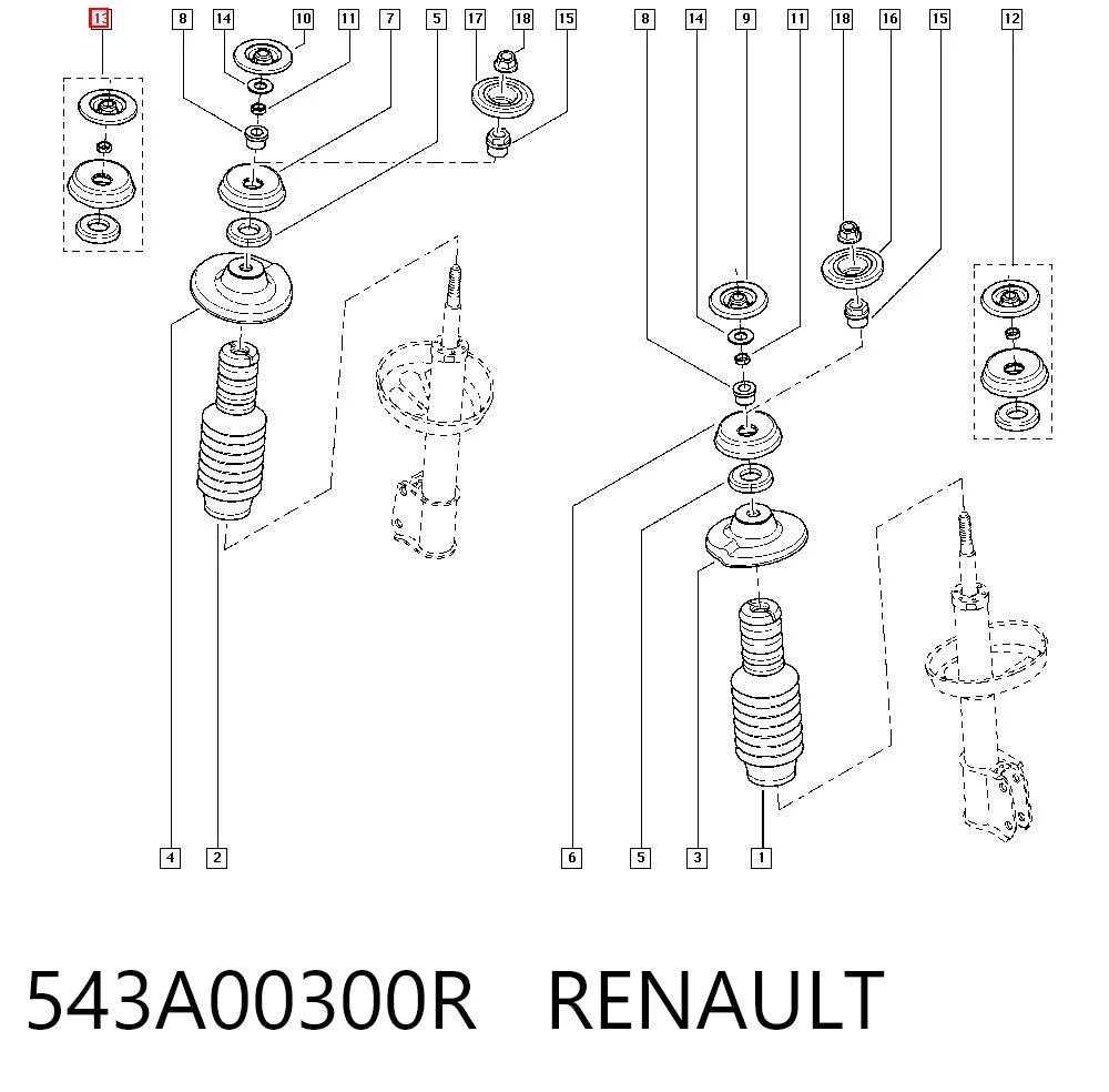 543A00300R Renault (RVI)