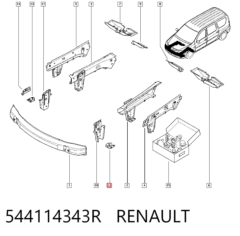 544114343R Renault (RVI)