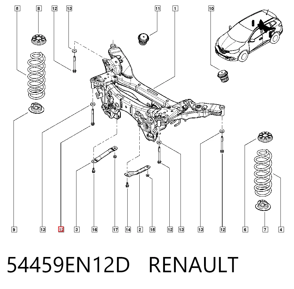 54459EN12D Renault (RVI)