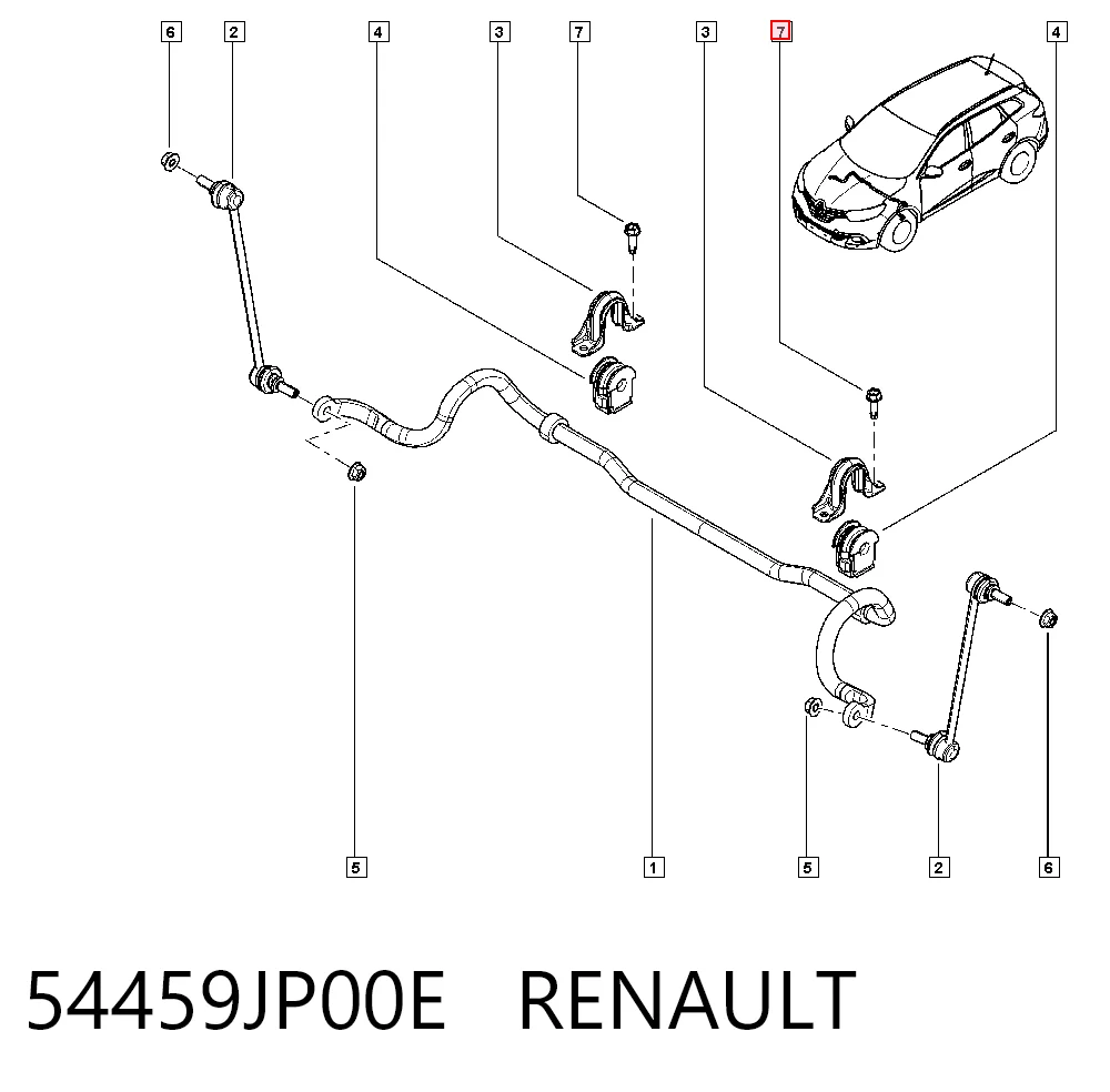 54459JP00E Renault (RVI)