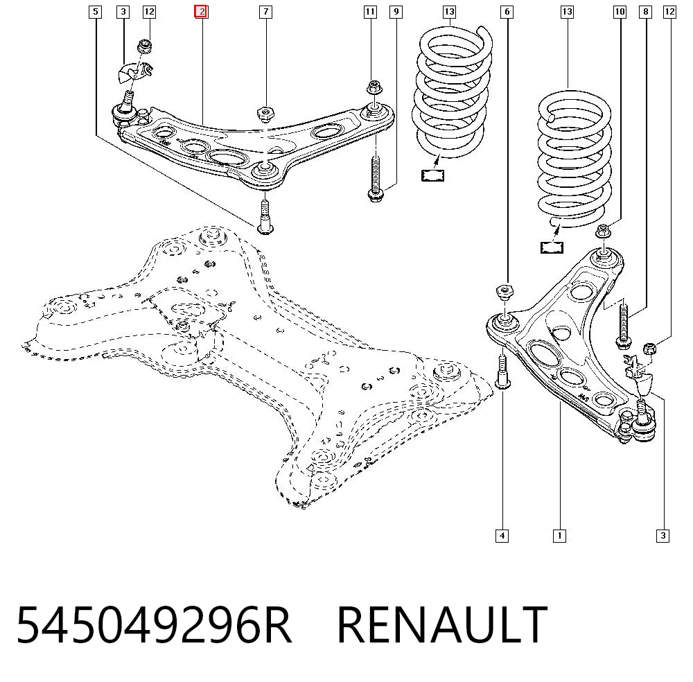 545049296R Renault (RVI)