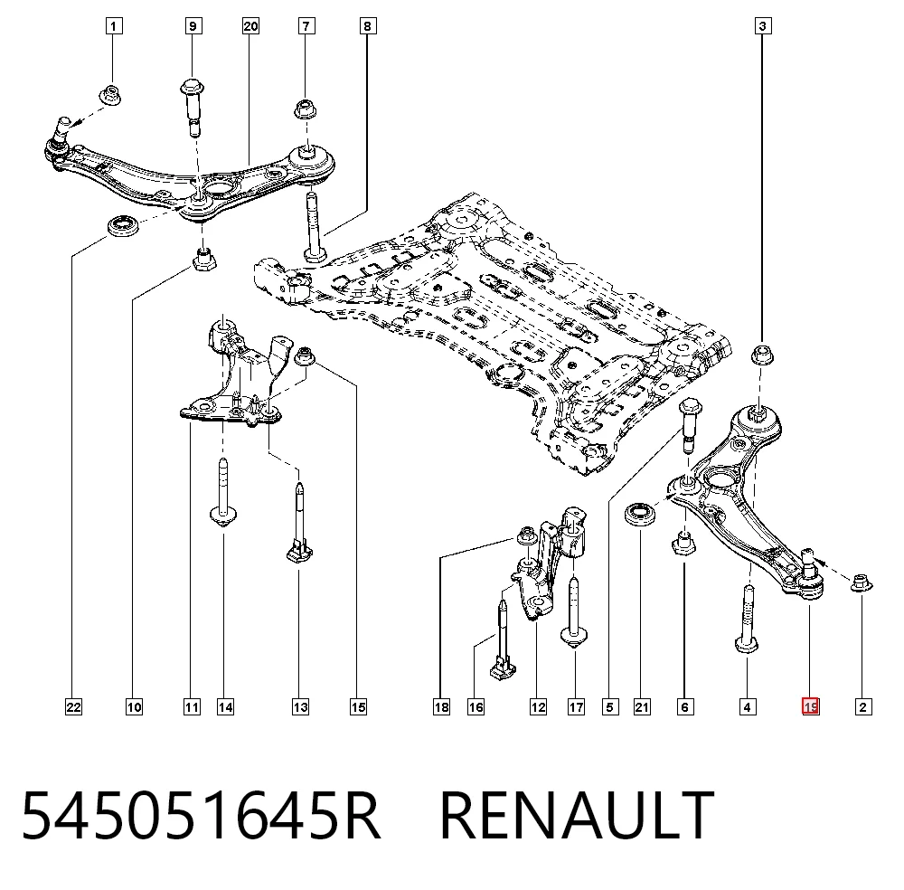 545051645R Renault (RVI)