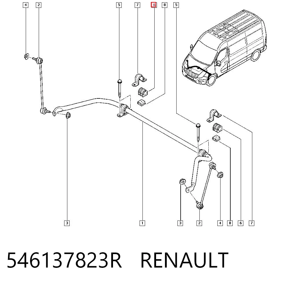 546137823R Renault (RVI)