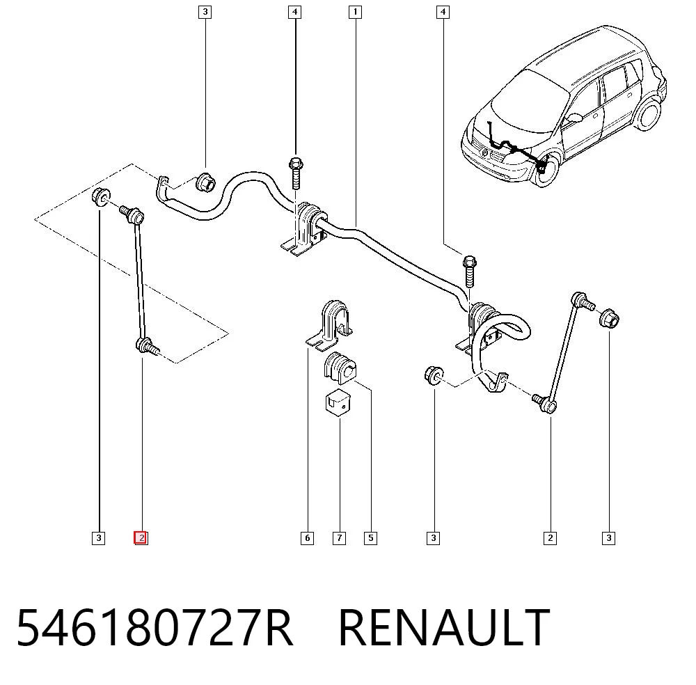 546180727R Renault (RVI)