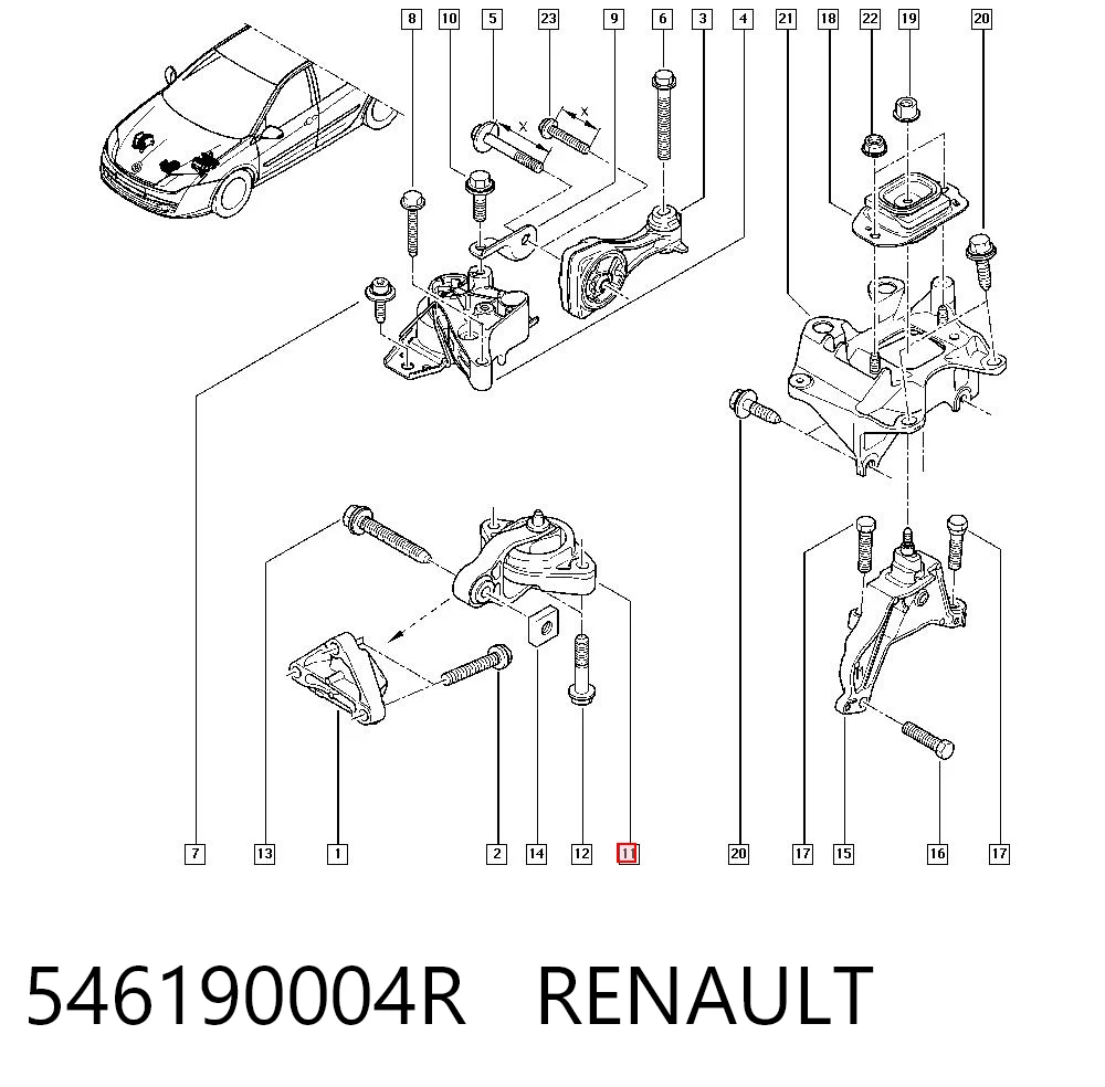 546190004R Renault (RVI)