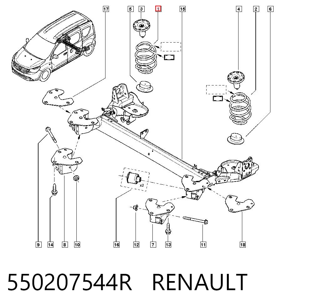 550207544R Renault (RVI)