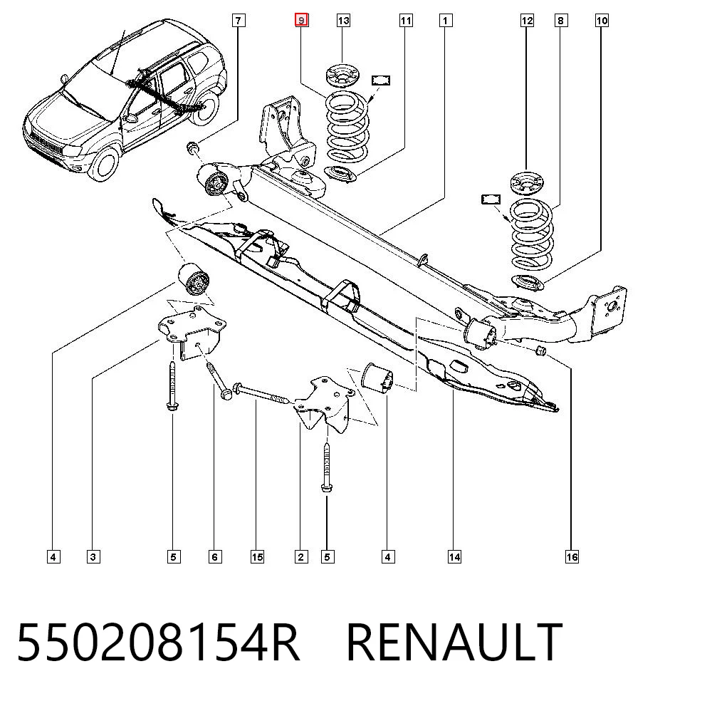 550208154R Renault (RVI)
