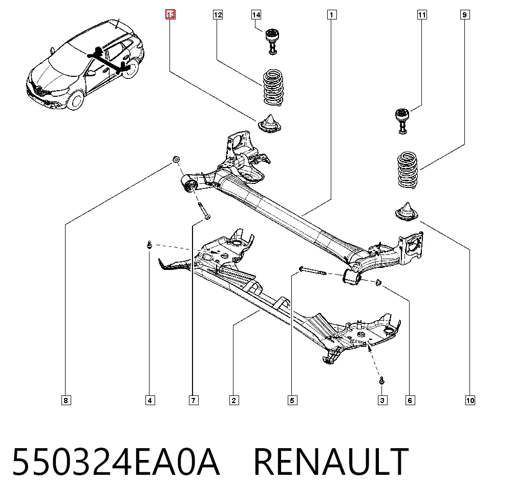 550324EA0A Renault (RVI)