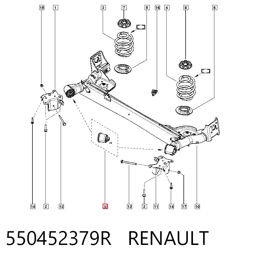 550452379R Renault (RVI)