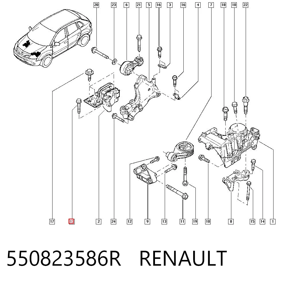 550823586R Renault (RVI)