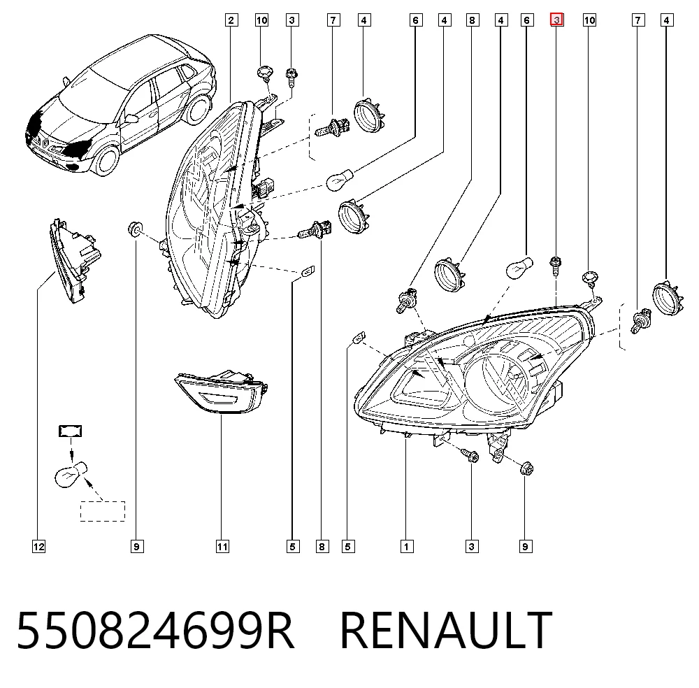 550824699R Renault (RVI)