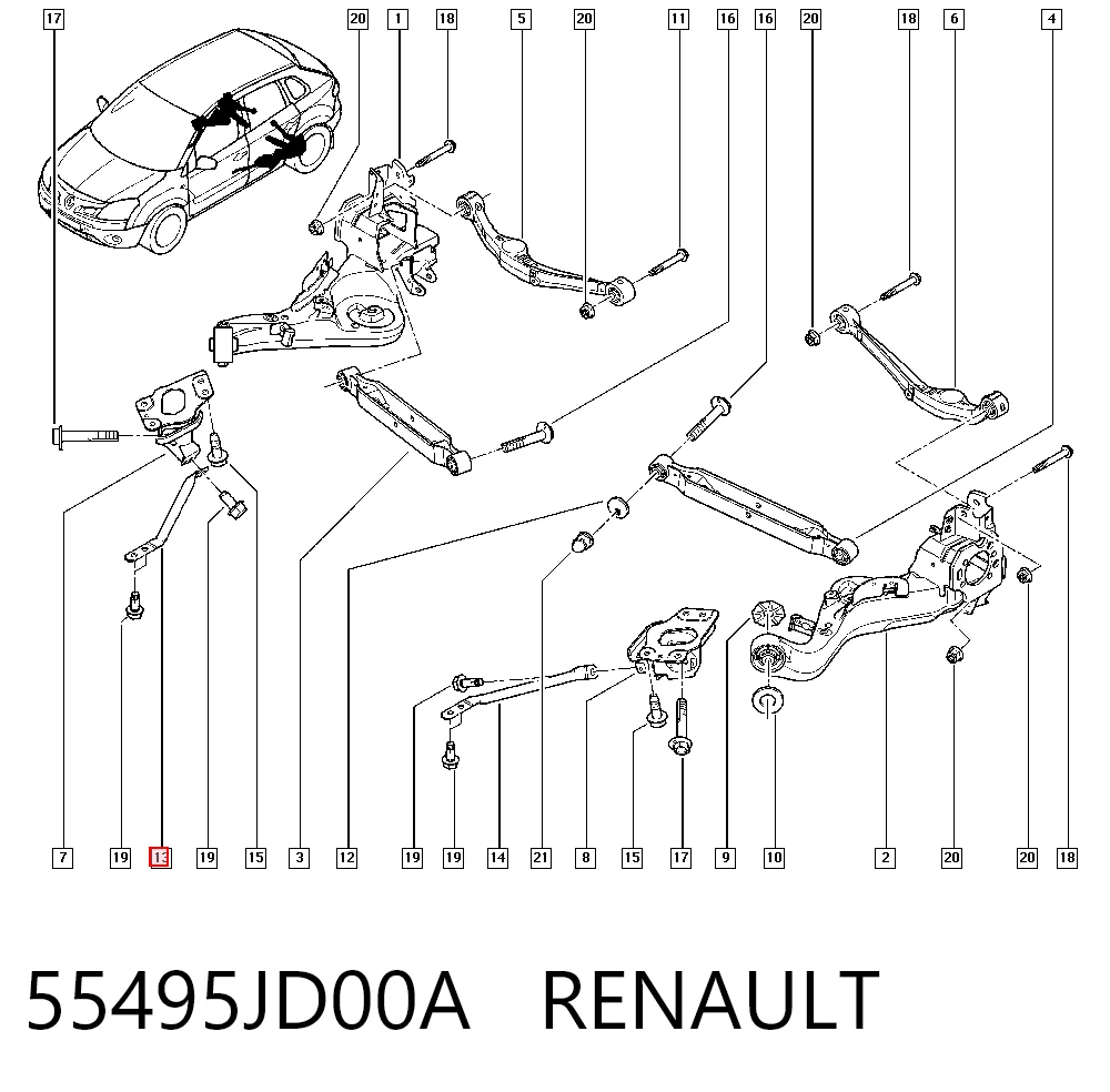 55495JD00A Renault (RVI)