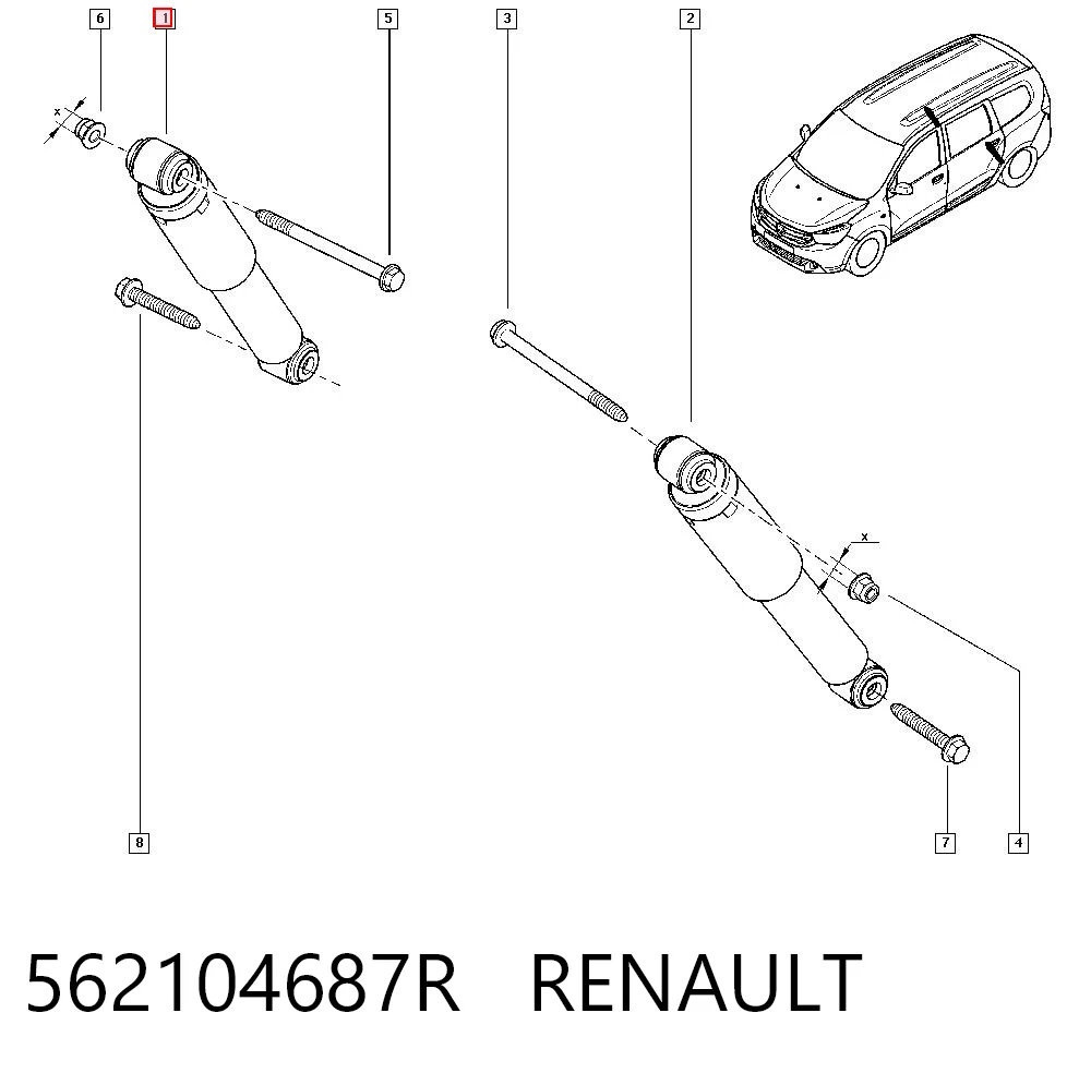 562104687R Renault (RVI)
