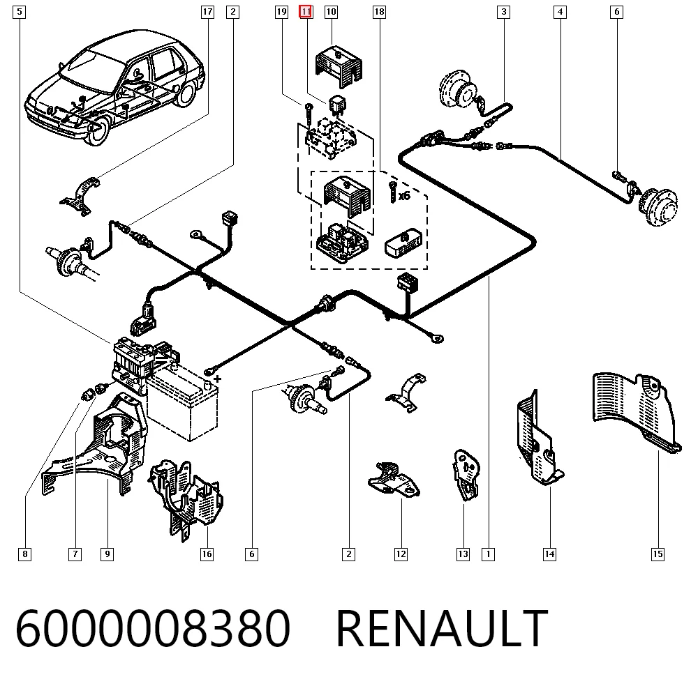 6000008380 Renault (RVI)