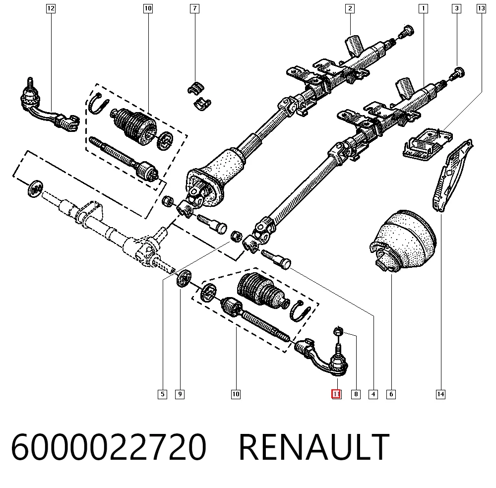 6000022720 Renault (RVI)