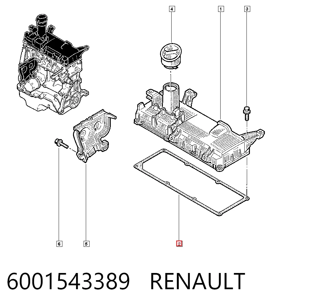 6001543389 Renault (RVI)