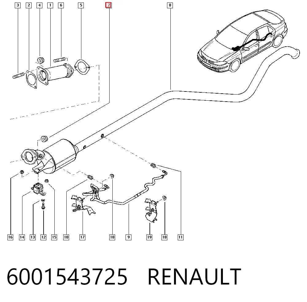 6001543725 Renault (RVI)