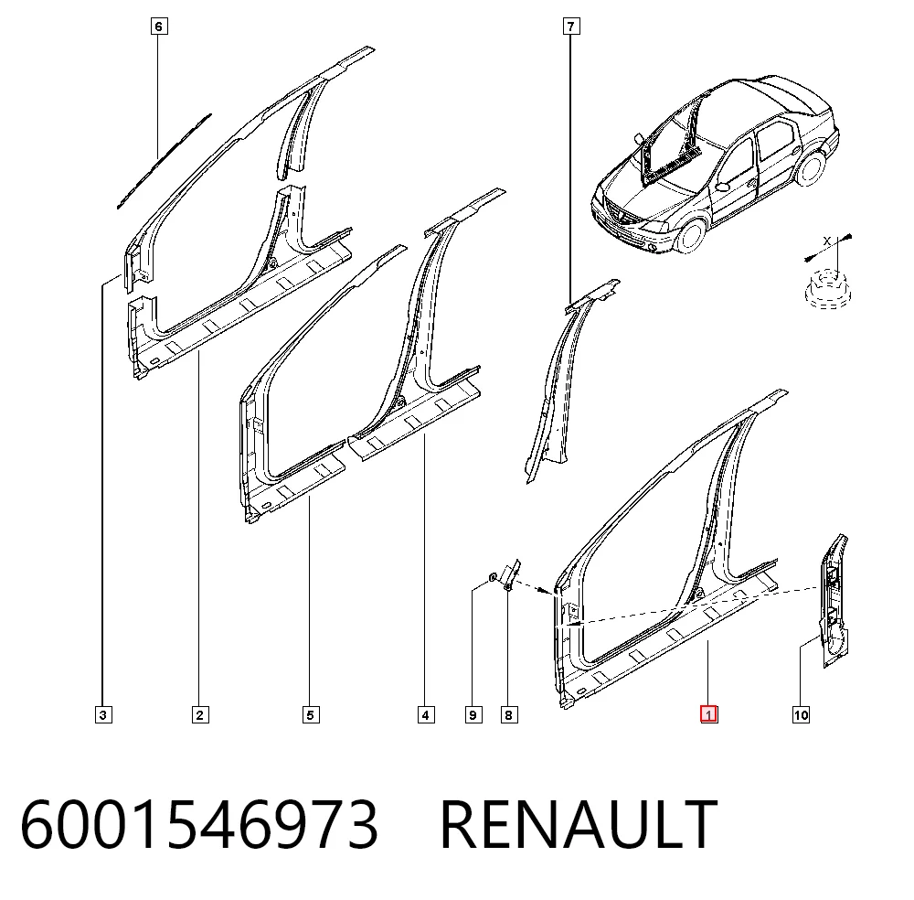 6001546973 Renault (RVI)