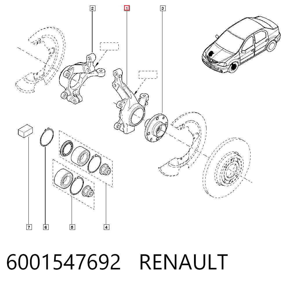 6001547692 Renault (RVI)