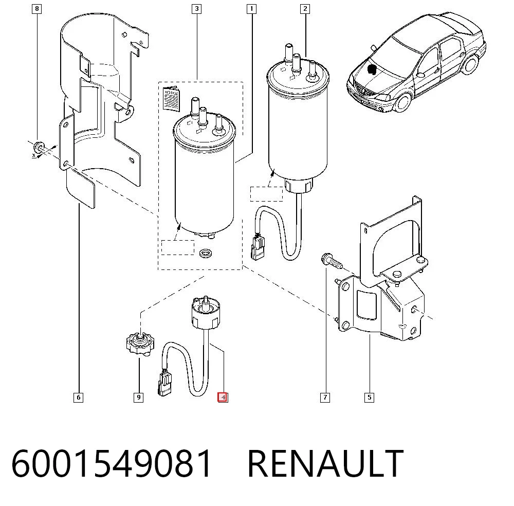 6001549081 Renault (RVI)