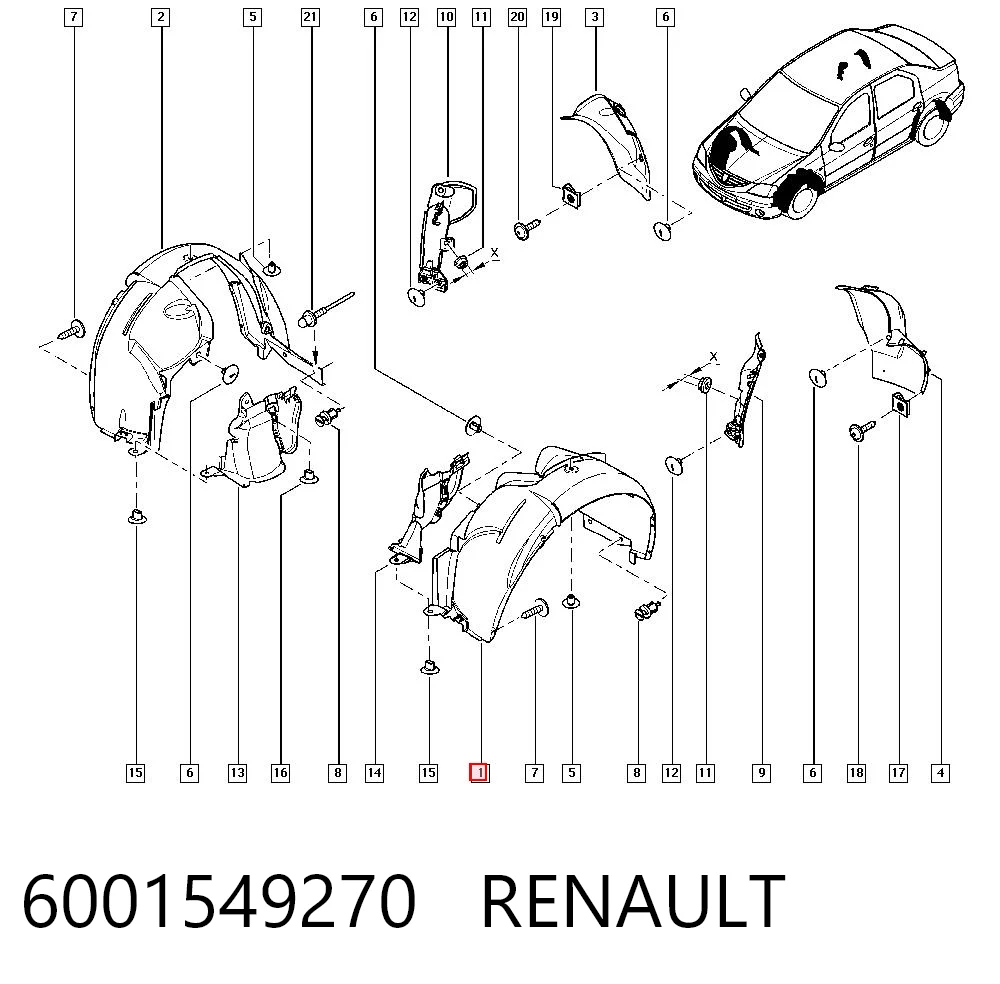 6001549270 Renault (RVI)
