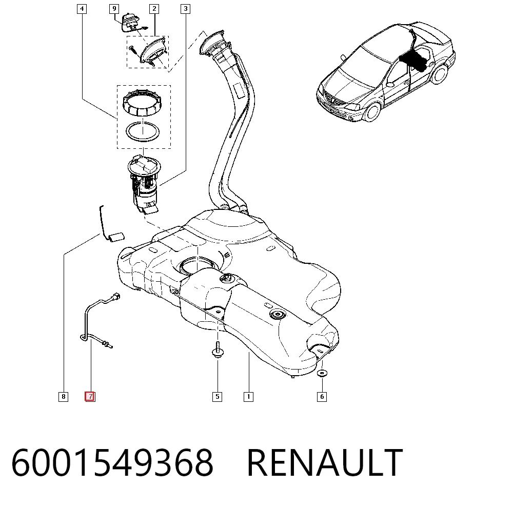 6001549368 Renault (RVI)